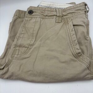 Fat Face Chino‎ Shorts Khaki Tan Brown Casual Comfort Outdoor Size 36 Pockets
